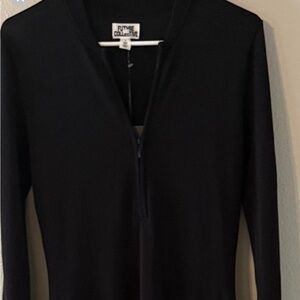 Chic Black Long Sleeve Dress